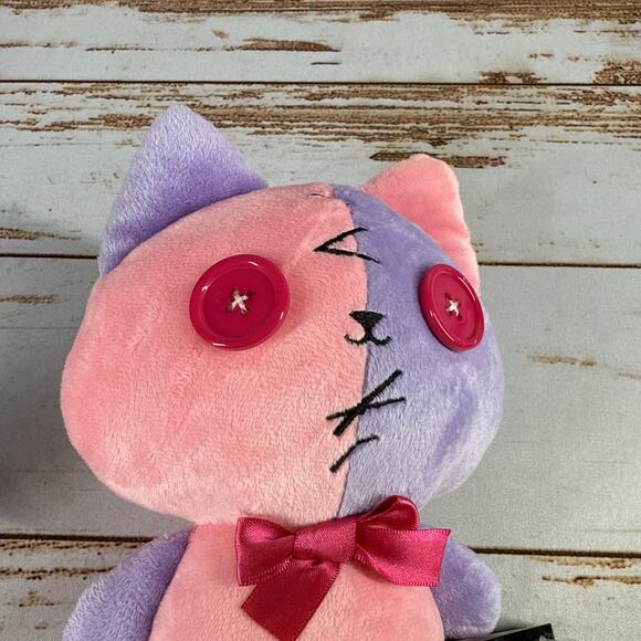 NEW Fukuya PatchPatchFriends 8" Inch CAT Plush Doll Round 1 Patch Patch Friends - Picture 2 of 4